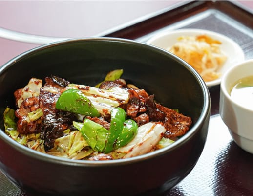 回鍋肉丼